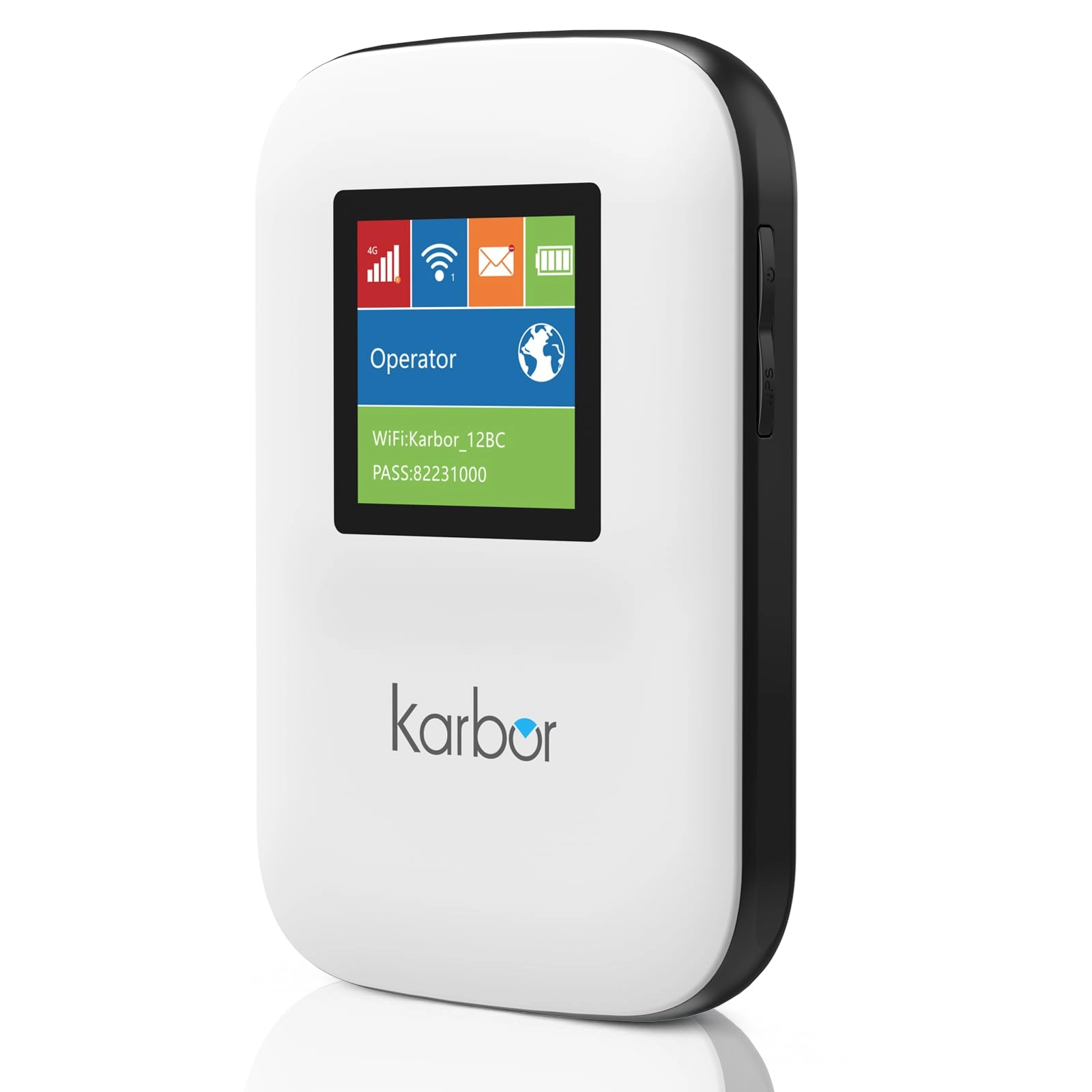 Karbor MF833-4G Hotspot - 4G LTE 802.11b, 802.11g, 802.11n