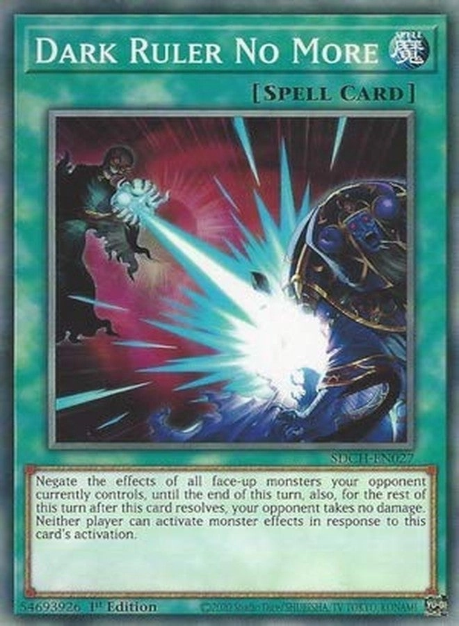 Yu-Gi-Oh! Dark Ruler No More SDCH-EN027 - 1st Edition