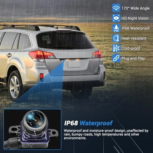 Rear View Backup Camera - Night vision