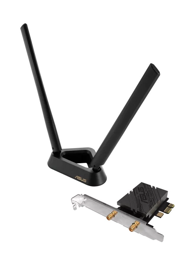 ASUS PCE-BE92BT BE9400 - Tri-Band (2.4 GHz, 5 GHz, 6 GHz) PCI-Express x 1 slot Wireless