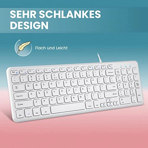 PERIBOARD-213 - QWERTZ Wired