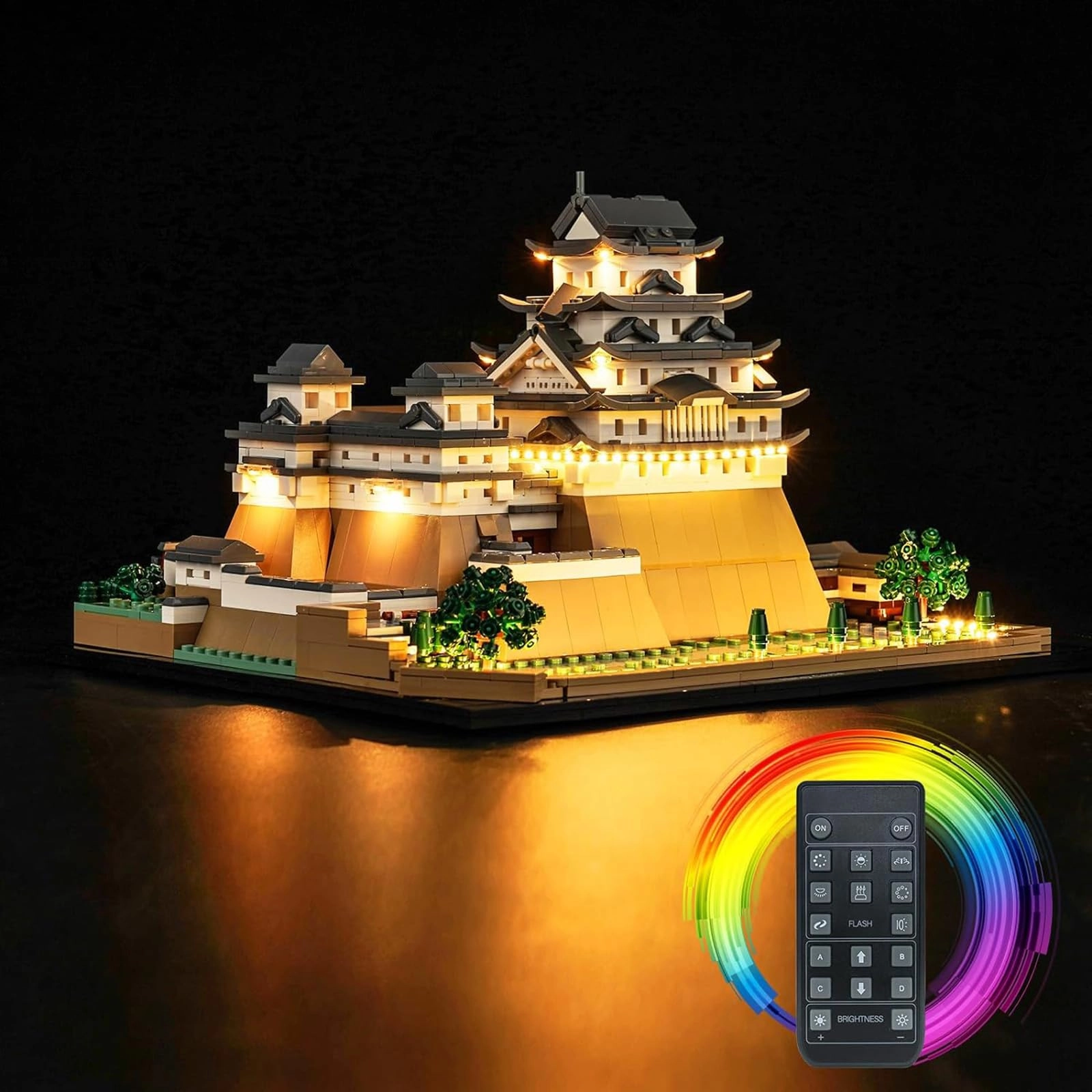 Led Light Kit for Lego 21060 Himeji Castle Set - Classic