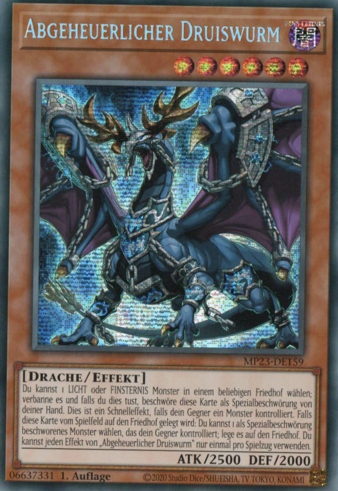 MZTCG Yugioh Abhorious Druis Worm MP23-DE159 - German