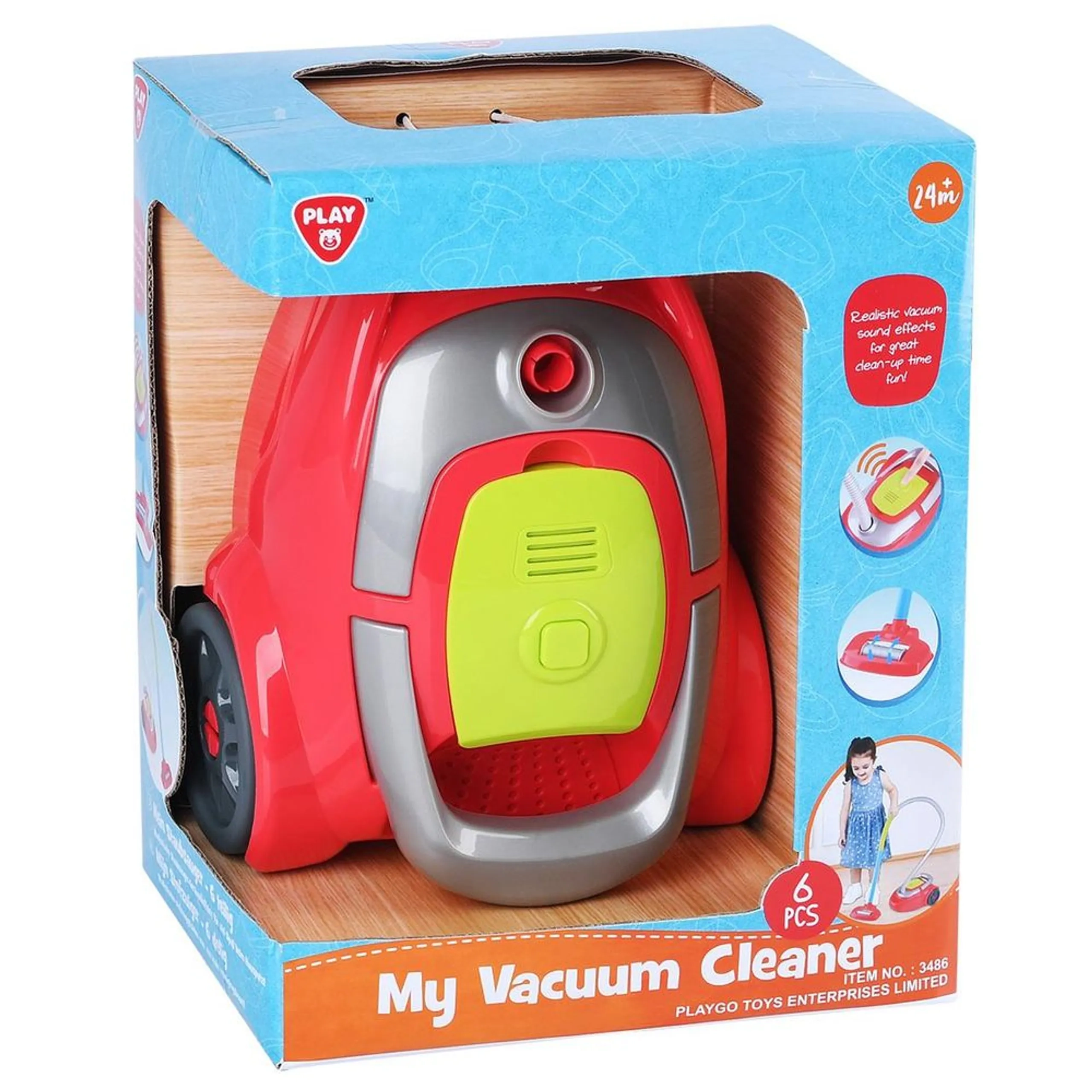 Play&Go My Vacuum Cleaner Toy Set - 6 pcs (2169971-3486)
