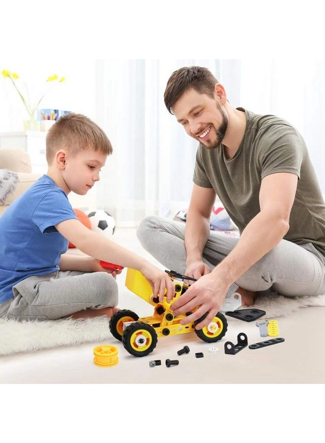 Stem Toys Kids Building Toys - 100 Piece 8 In 1 DIY Learning Construction