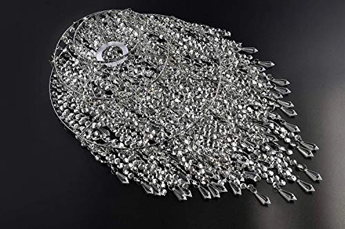 Chandelier Light Shade - 32 cm 3 Tiers Clear