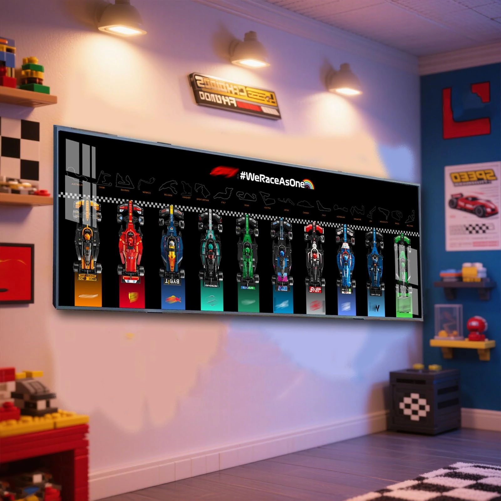 Generisch Display Wall Plaque - 40 x 120 cm Acrylic