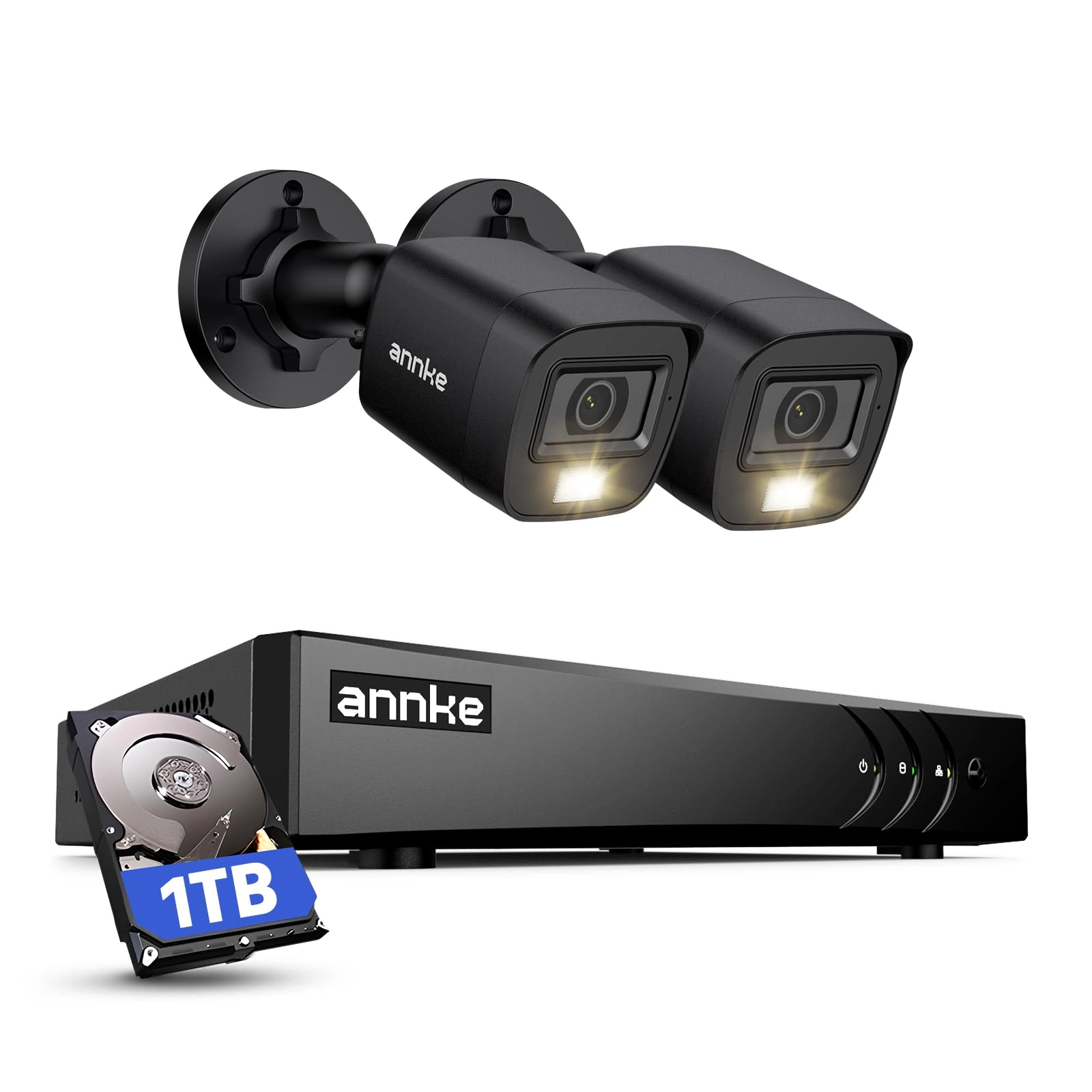 Annke E200 - 2pcs 4CH 1080P