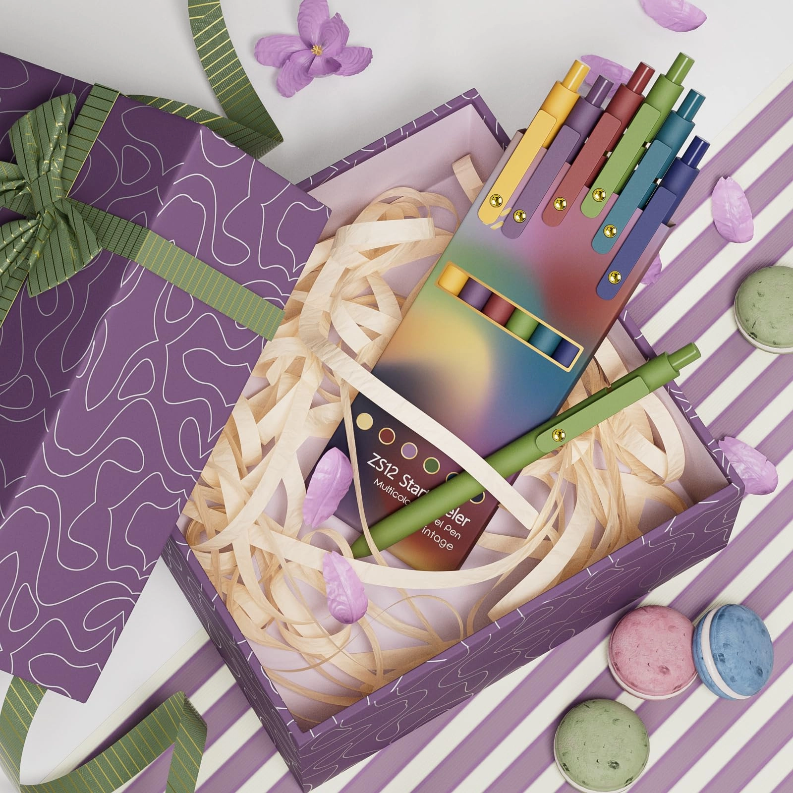 Color Pens - 6 Pcs 0.5mm