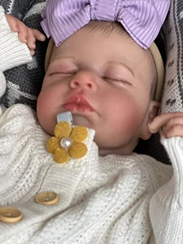 Loulou Reborn Baby Doll - 19 Inch Silicone Body