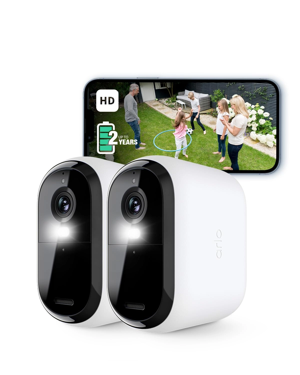 Arlo Essential Outdoor XL - 1080p 2 Cameras