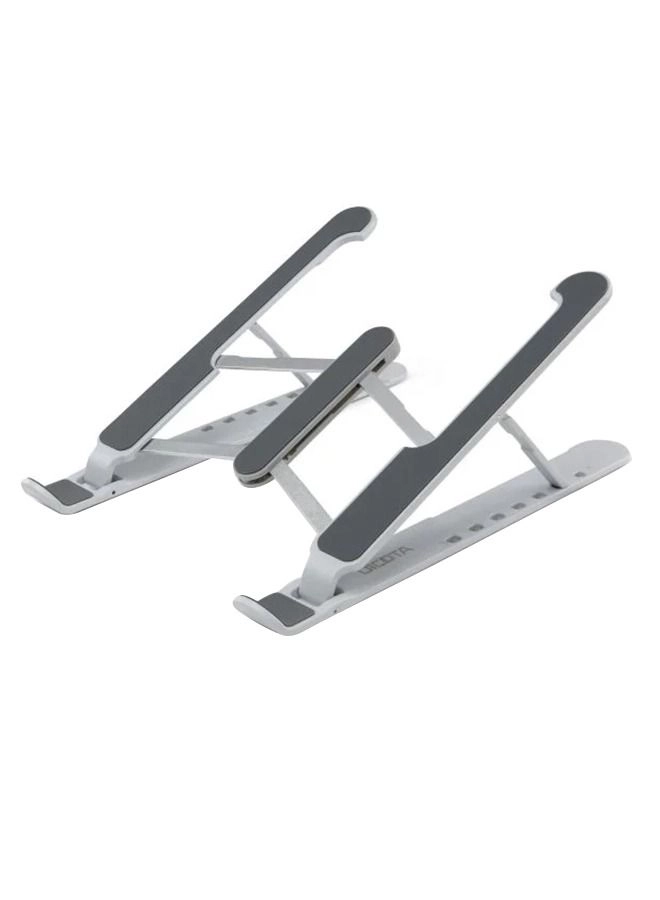 Portable Laptop/Tablet Stand - Grey Aluminium alloy 7 adjustable heights