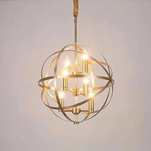 Simple Country All Copper Chandelier Lighting