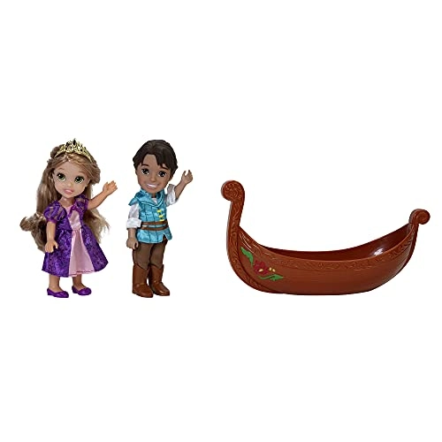 Rapunzel Petite Doll + Flynn Petite Doll + Gondola Petite Doll