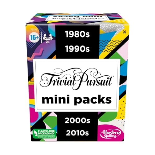 Trivial Pursuit Mini Pack - Multipack 4 Decades
