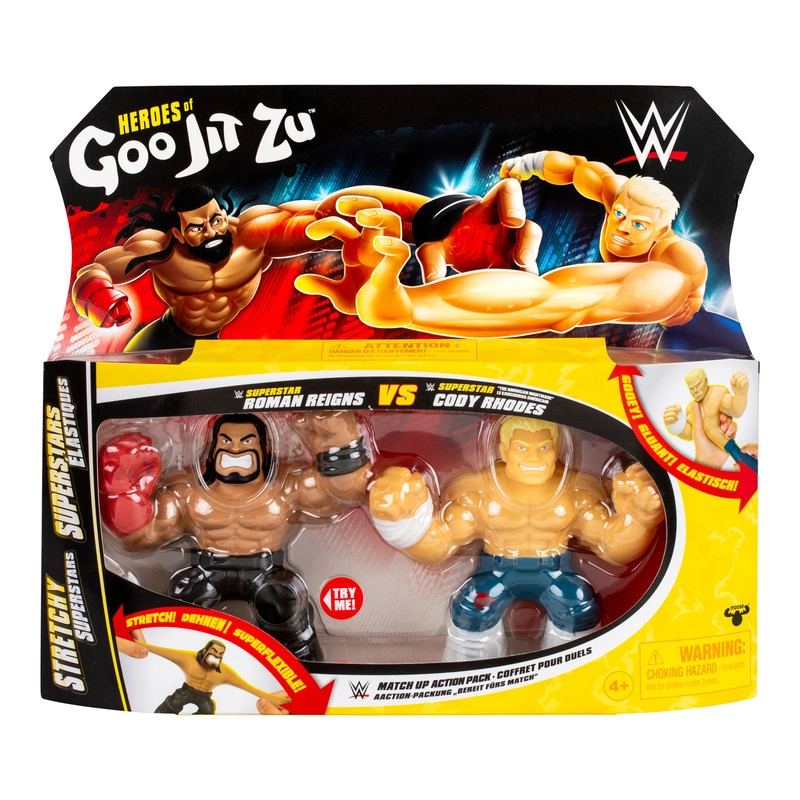 Heroes of Goo Jit Zu - Roman Reigns + Cody Rhodes (37313669-42949) 2 pcs