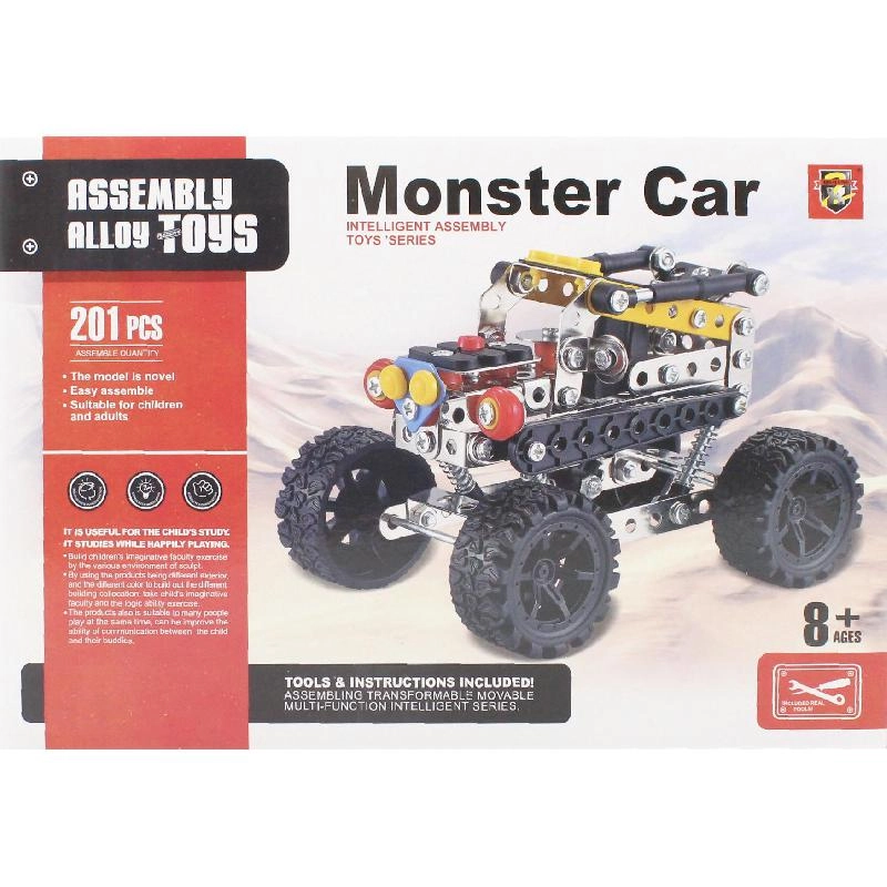 Monster Car - 201 pcs for ages 8+