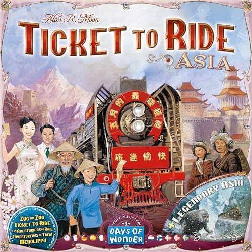 Ticket To Ride: Asia Map Collection