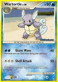 Pokemon USA, Inc. Wartortle 75 - Secret Wonders