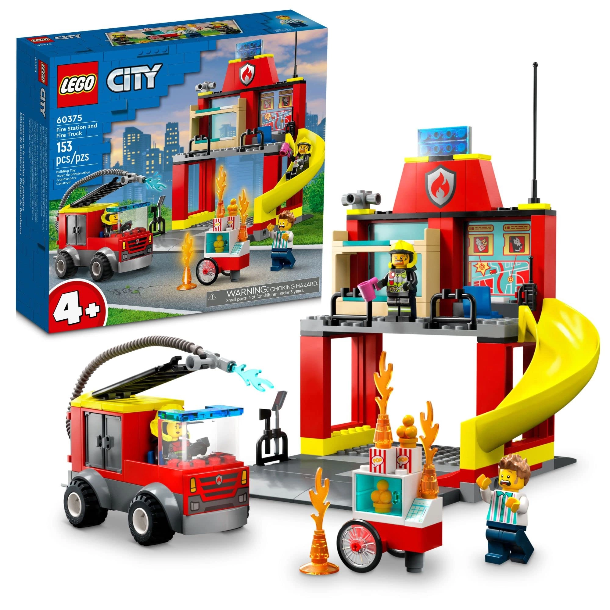 LEGO City Fire Station and Fire Truck (60375)
