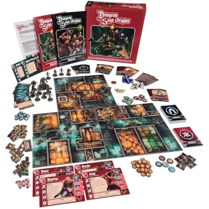 Dungeon Saga Origins - Cooperative Fantasy Miniatures