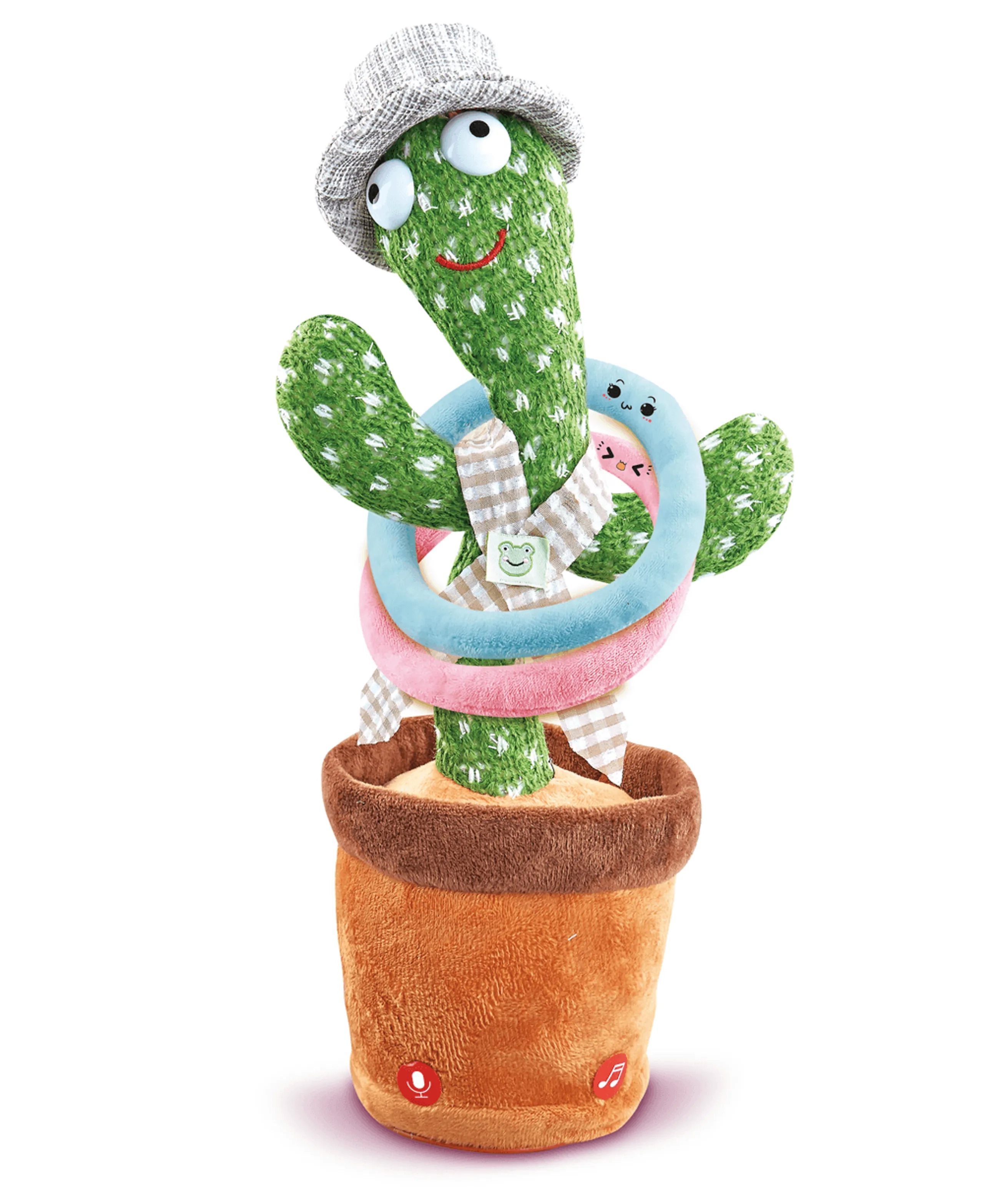 Chicco Cactus Talking Dancing 30 cm Plush - Sound effects