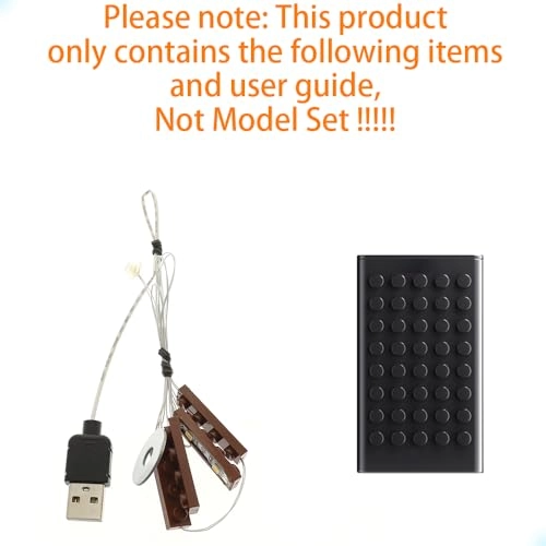 LED Light Set for LEGO House of Up (Up House) 43217 - Plastic Disney 1 4.5-5V