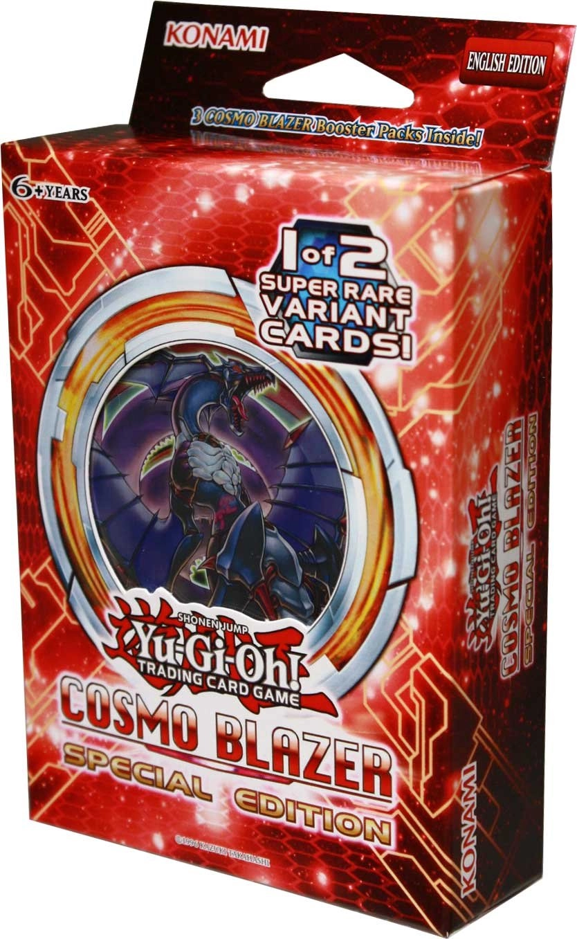 Konami Cosmo Blazer Special Edition Mini Box - 3 booster packs 1 random promo card