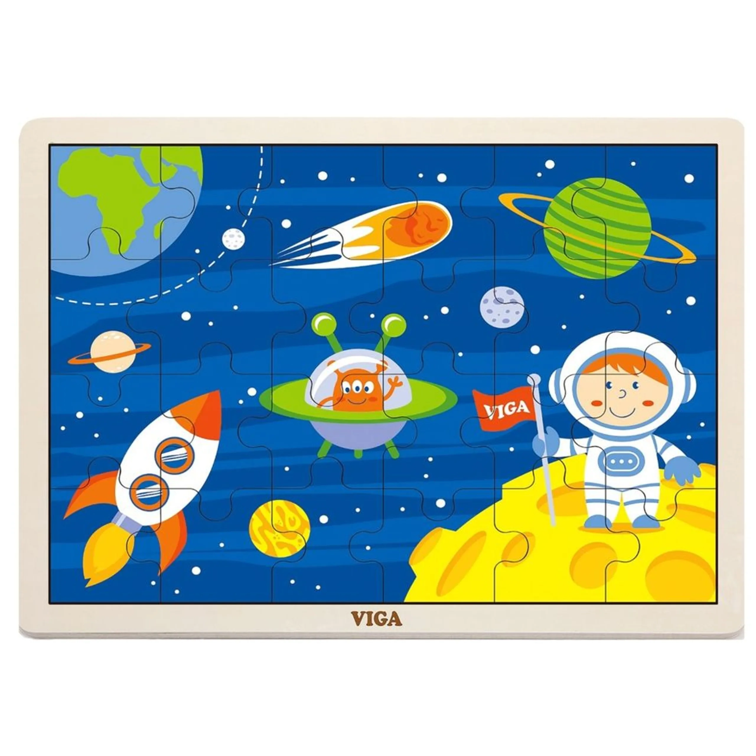 VIGA Space Travel Puzzle (SW-51461) - 24 pcs