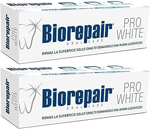 BioRepair Pro White microRepair Toothpaste 75ml Pack of 2