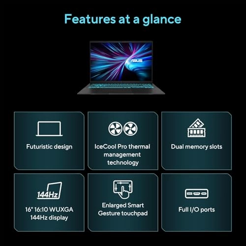 Gaming V16 V3607VU - 16'' Core 5 210H 16GB DDR5 1TB SSD