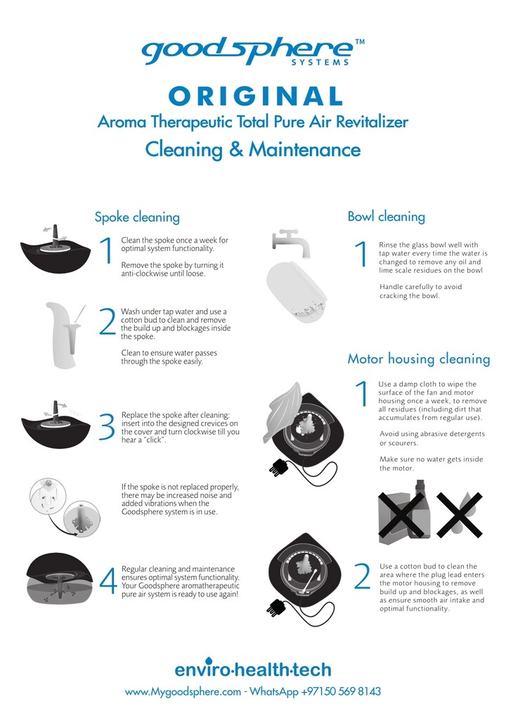 Aroma Therapeutic Total Pure Air Revitalizing System - Air Purifier Aroma Diffuser