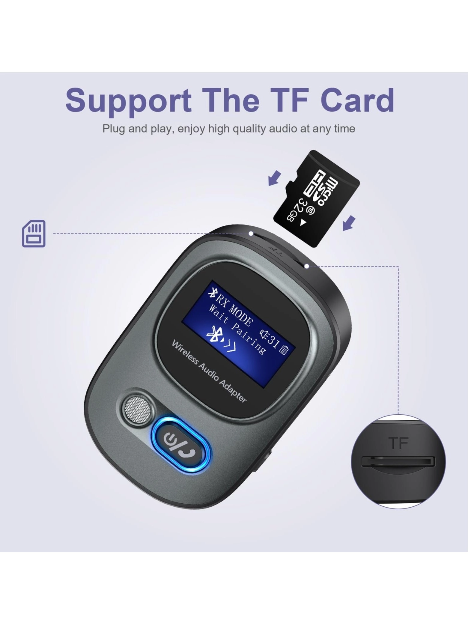 Bluetooth 5.3 Transmitter and Receiver 5.3