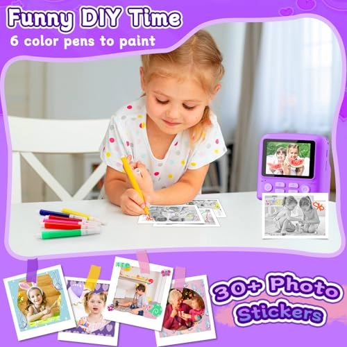 Kids Instant Print Camera