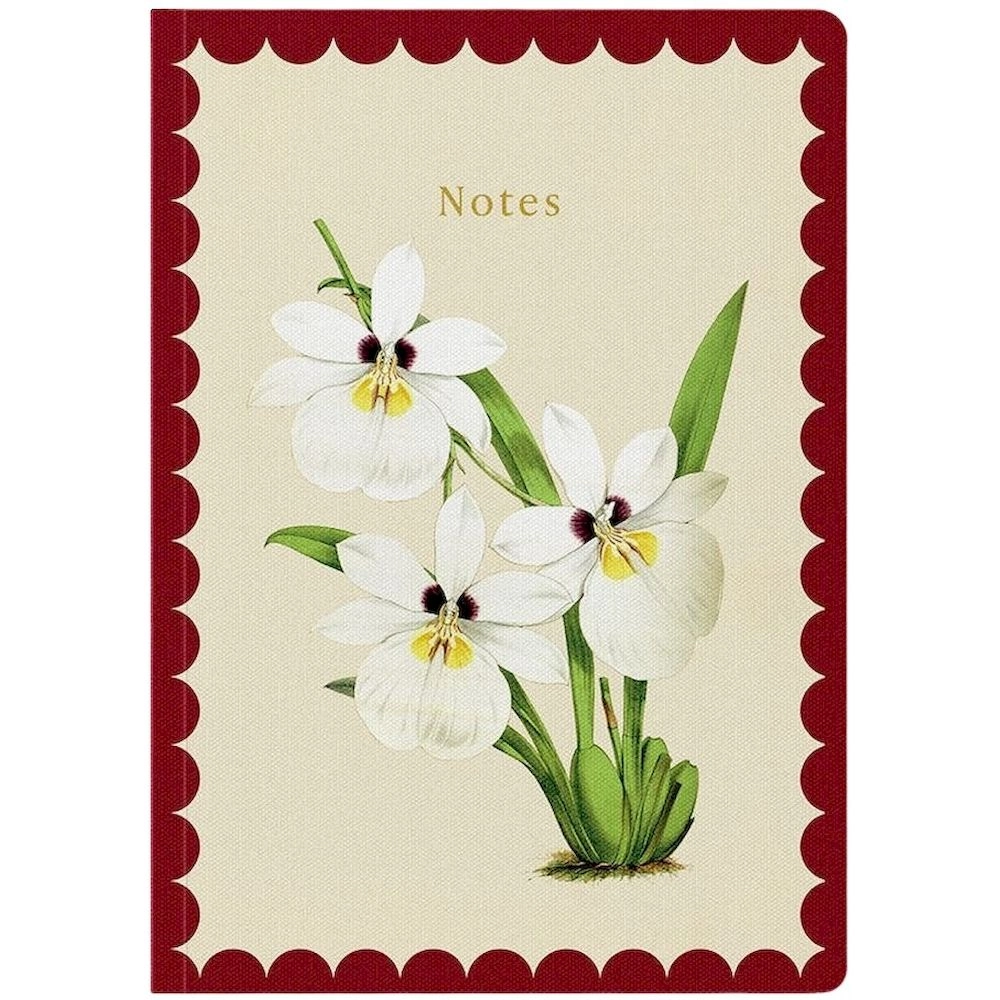 Ohh Deer White Orchid A5 Softcover - 176 Pages