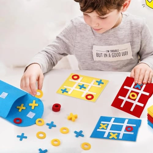 Tic Tac Toe Game - 3 Pcs Kid