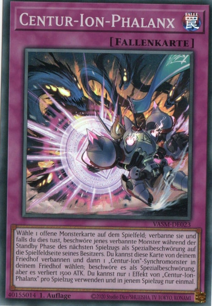 MZTCG Yugioh Centur-Ion-Phalanx VASM-DE023 - German