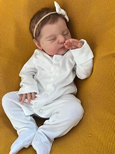 Reborn Baby Doll - 19 Inch Hand Root Hair