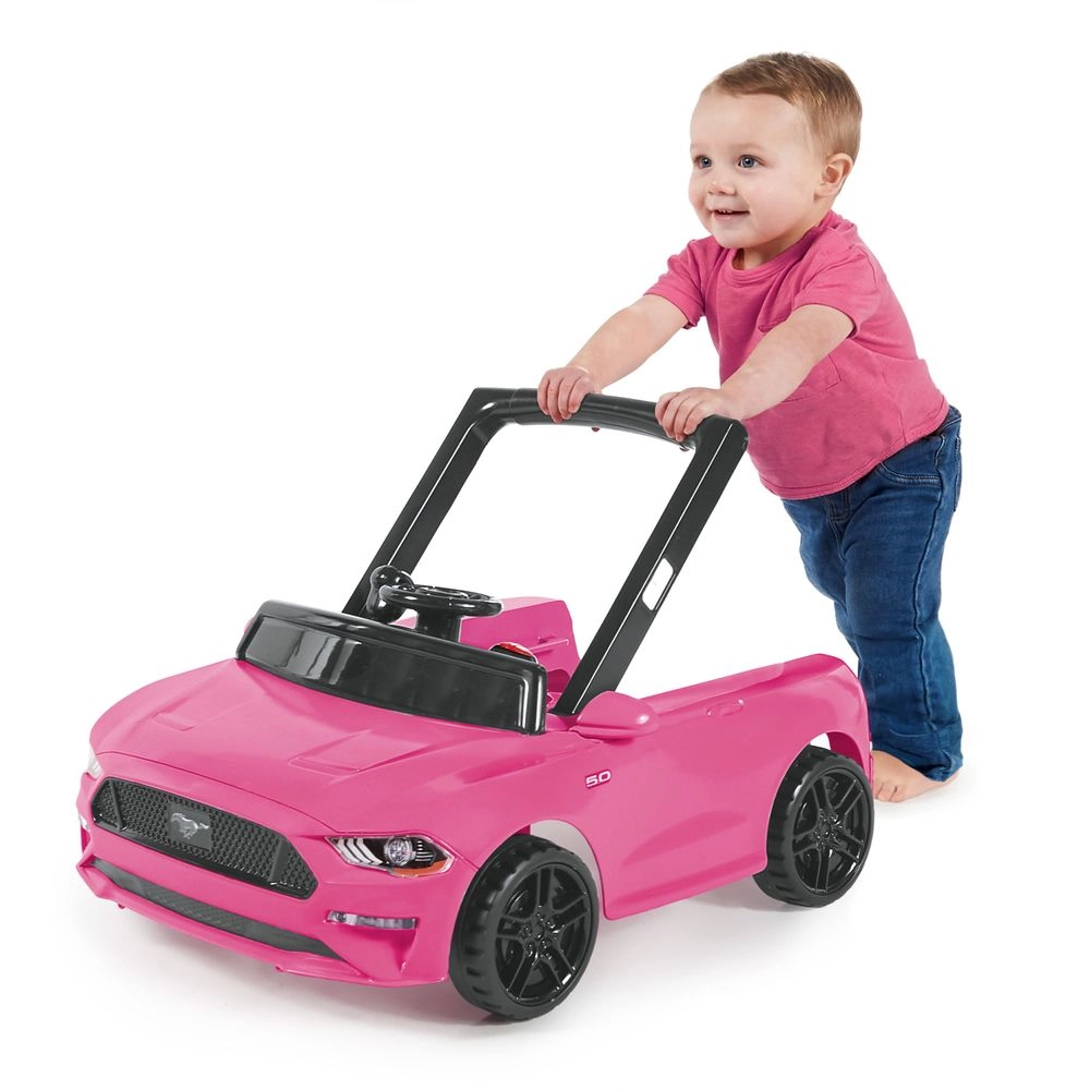 Ford Mustang 4-in-1 - Baby Activity Walker Pink