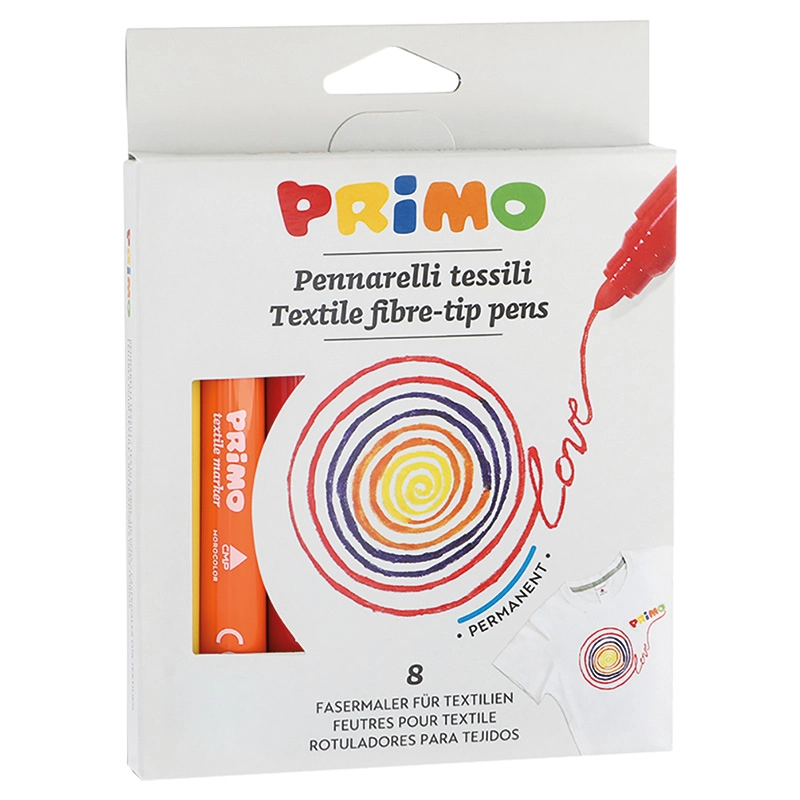 Primo Fabric Markers - Assorted Colors