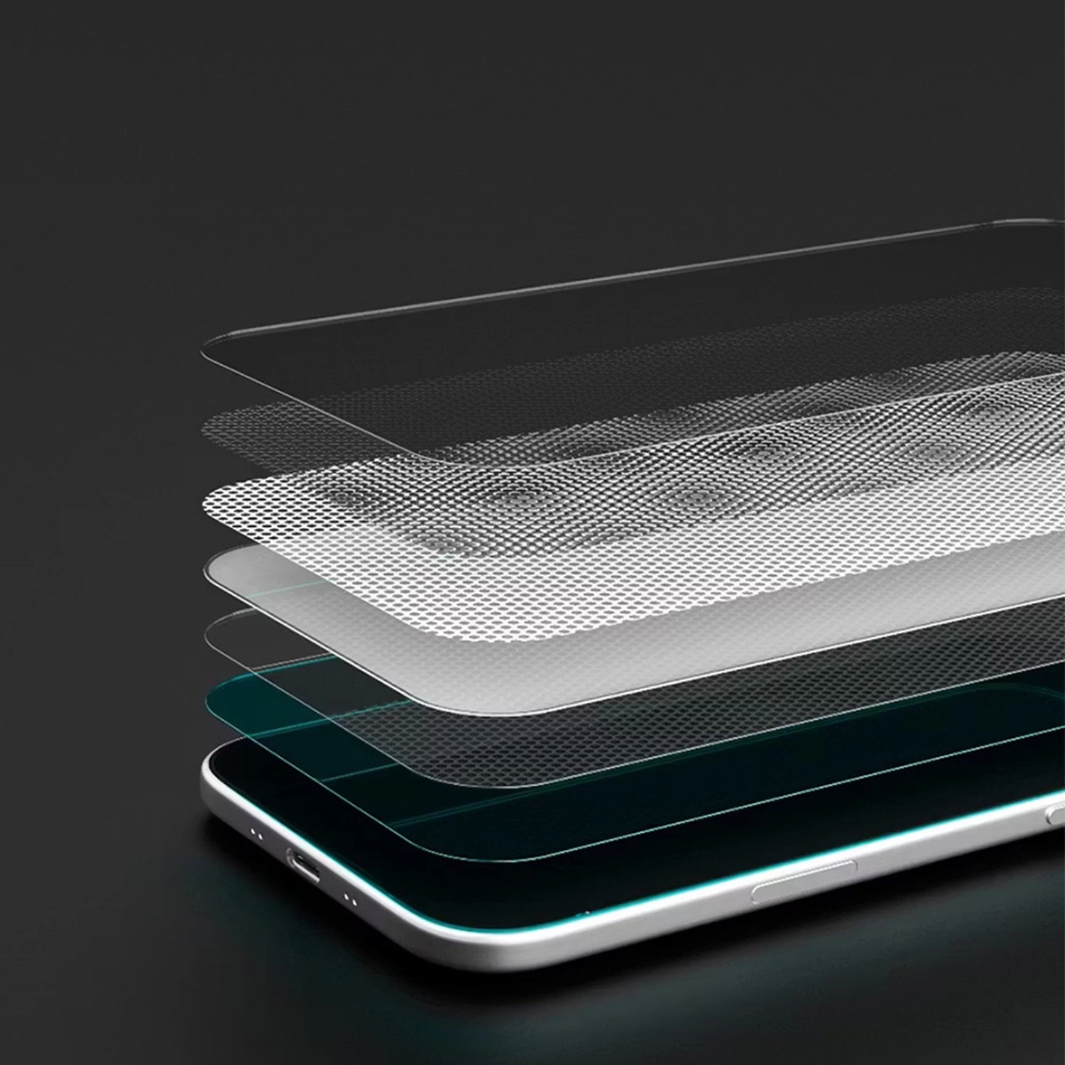 Clear Glass Screen Protector for iPhone 17 Pro