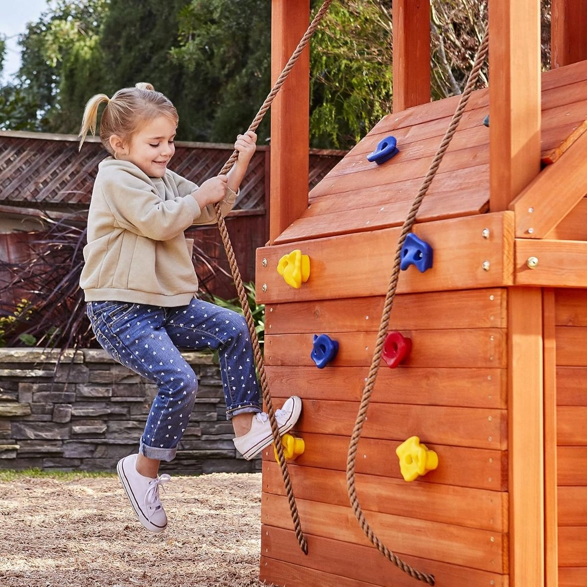 Real Wood Adventures Climb House - Wooden 3 +