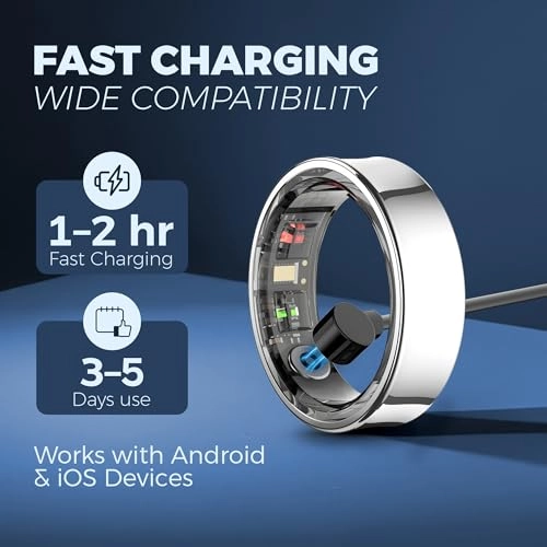 Smart Ring - Heart Rate Tracking IP68