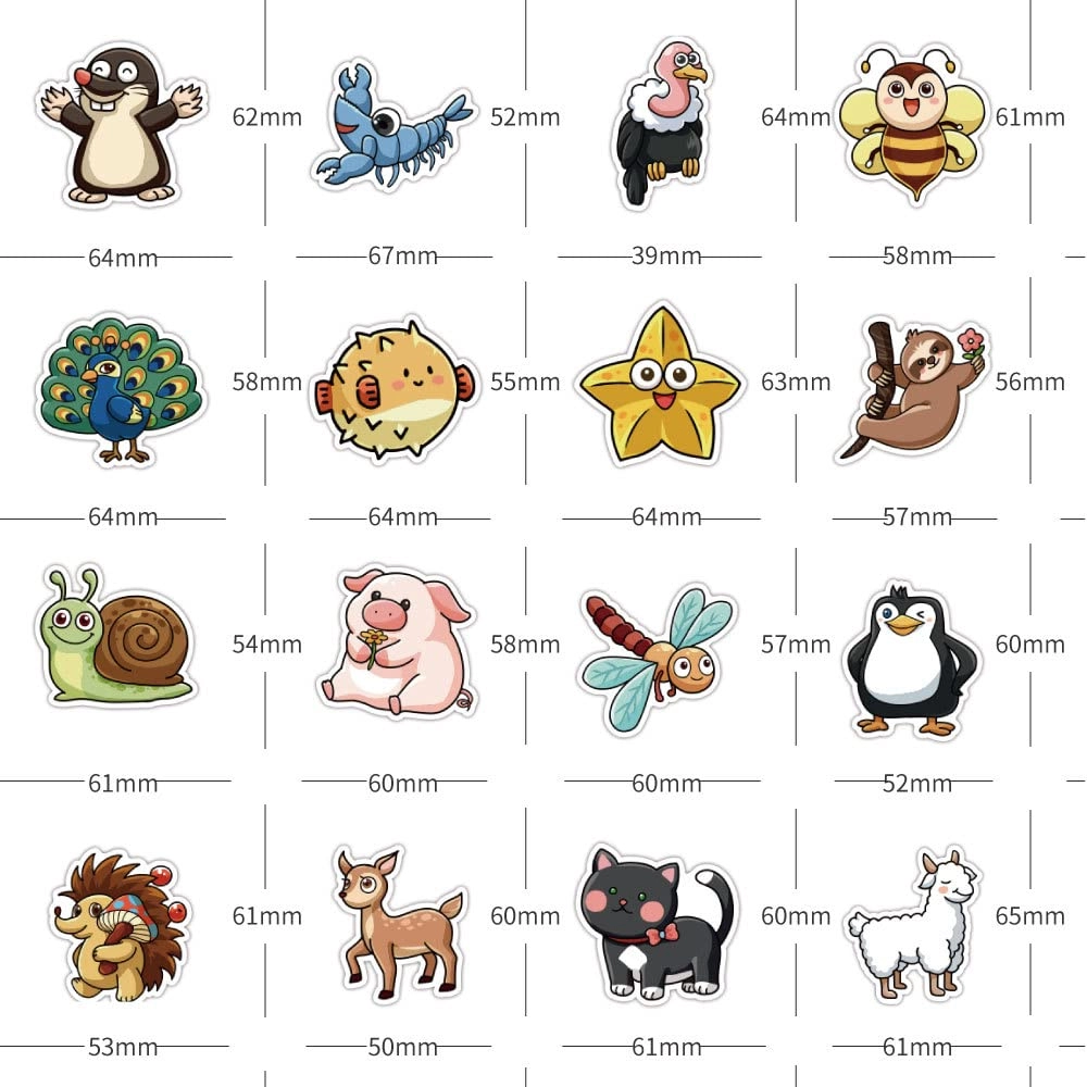 Cute Activity Sticker Book 100 pcs