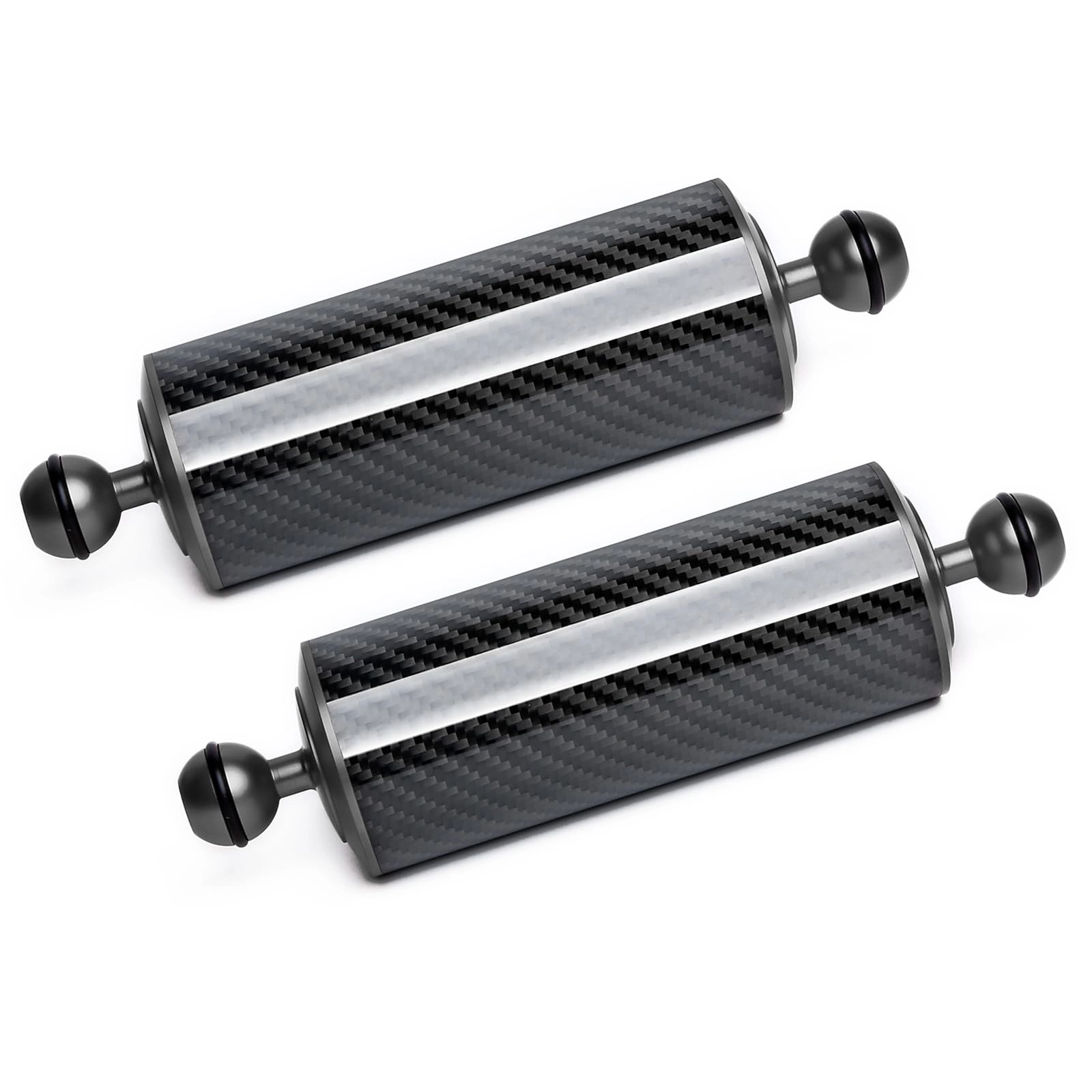 LetonPower Underwater Float Arm - Carbon Fiber D60mm 8" 2-Pack