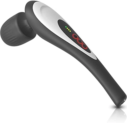 MZA STORES Hand Held Percussion Massager - Rechargeable Cordless Deep Tissue