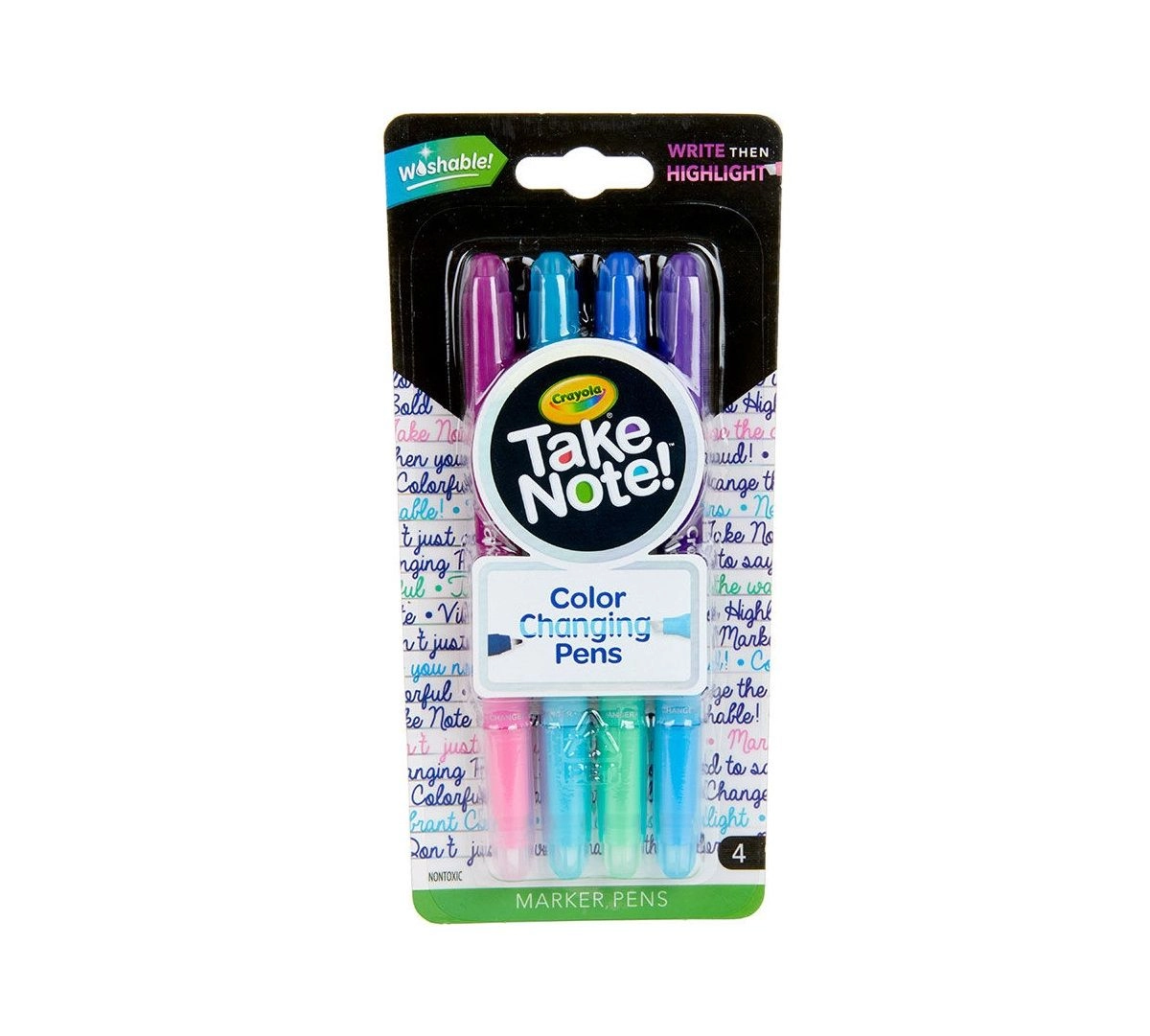 Color-Changing Pens - 4 Pack