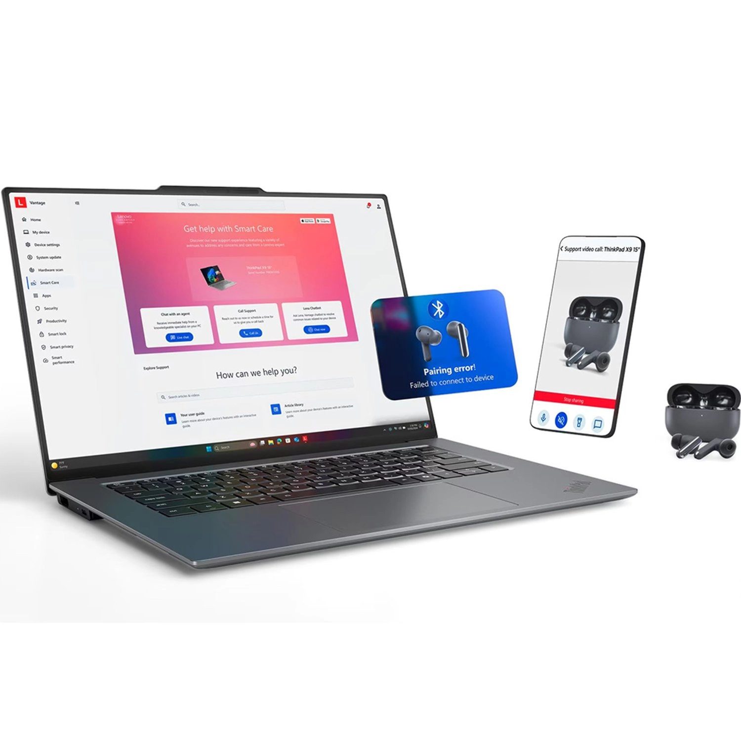 ThinkPad X9-15 21Q60008GR - 15.3'' Core Ultra 7-258V 32GB DDR5 1TB SSD