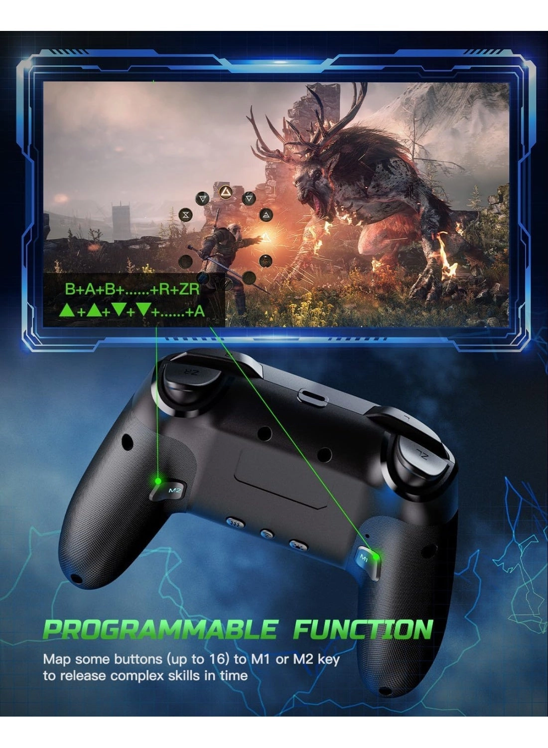 WIRELESS SWITCH CONTROLLER - PINK NINTENDO SWITCH/LITE/OLED/PC