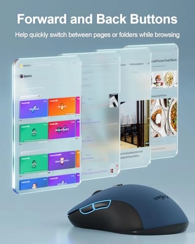 MW17 Slim Mini Cordless Mouse - USB